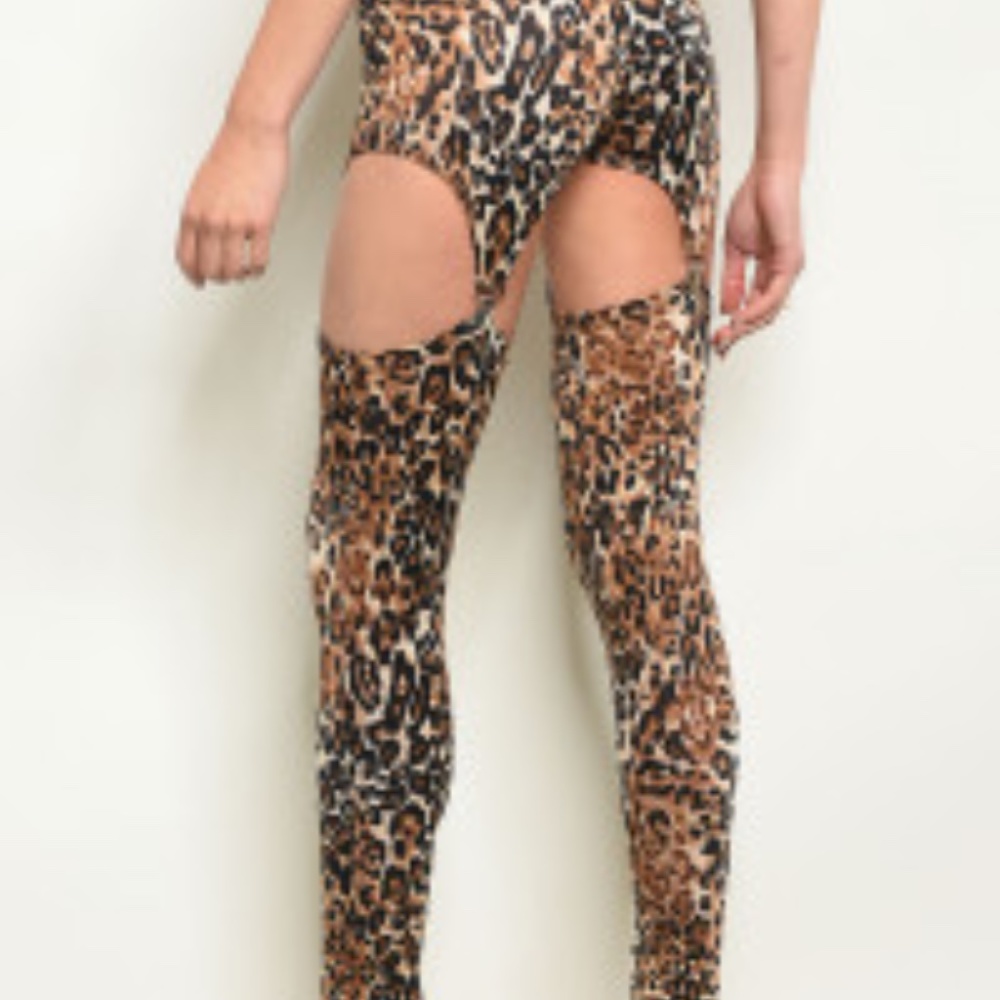 Leopard pants - Picture 2 of 4